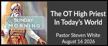 The OT High Priest In Today's World